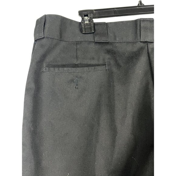 Dickies 874 Original Fit Work Pants Mens 38x29 Black Cotton Blend Dressy Neutral - Picture 7 of 9